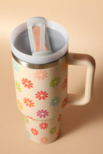 Load image into Gallery viewer, Peach Daisy Tumbler
