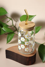 Load image into Gallery viewer, 16 oz Daisy Glass
